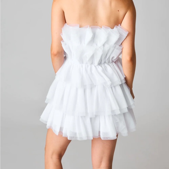 BuddyLove Powder Puff Strapless Tulle Dress - Picture 2 of 3